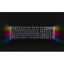GEMBIRD Herní klávesnice KB-UMW-01, optické spínače, RGB, US layout