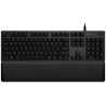 Logitech herní klávesnice G513 LIGHTSYNC RGB/ mechanická/ GX Brown/ USB/ US layout/ Carbon