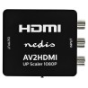 NEDIS převodník smíšeného videa na HDMI/ 3x RCA/ černý