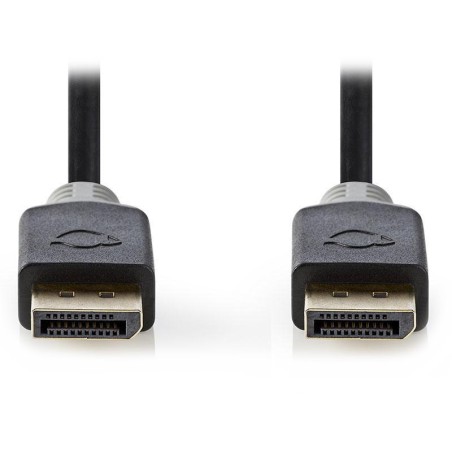 Nedis CCBW37014AT20 - Kabel DisplayPort 1.4 | Zástrčka - Zástrčka | 2 m | Antracit