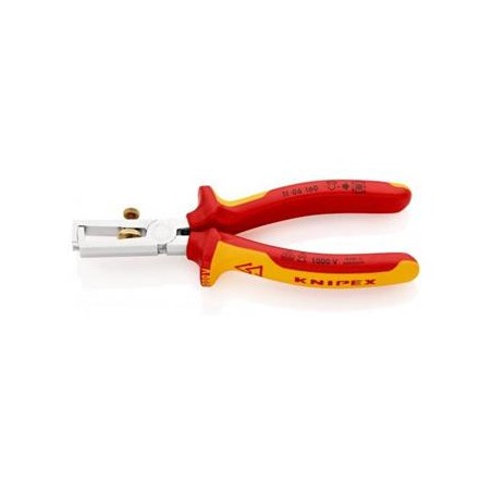 Knipex, 11 06 160, Odizolovací kleště S otevírací pružinou, univerzální