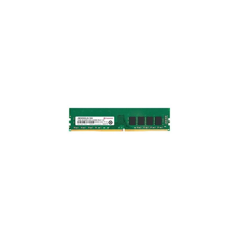 Transcend paměť 16GB DDR4 3200 U-DIMM (JetRam) 2Rx8 CL22