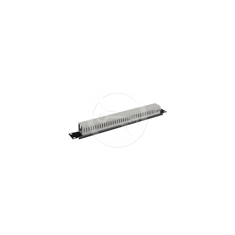 Solarix - vyvazovací panel 19" 1U BK plastový VP-03