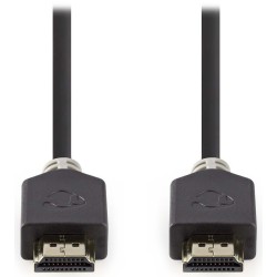 Nedis CVBW34000AT200 - Kabel High Speed HDMI™ s Ethernetem | Konektor HDMI™ - Konektor HDMI™ | 20 m | Antracit