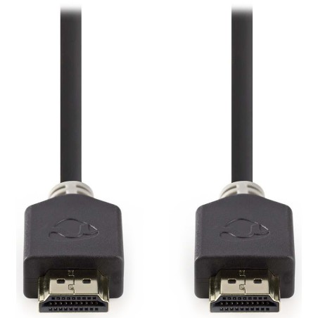 Nedis CVBW34000AT200 - Kabel High Speed HDMI™ s Ethernetem | Konektor HDMI™ - Konektor HDMI™ | 20 m | Antracit