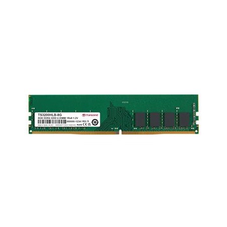 Transcend paměť 8GB DDR4 3200 U-DIMM 2Rx8 1Gx8 CL22 1.2V