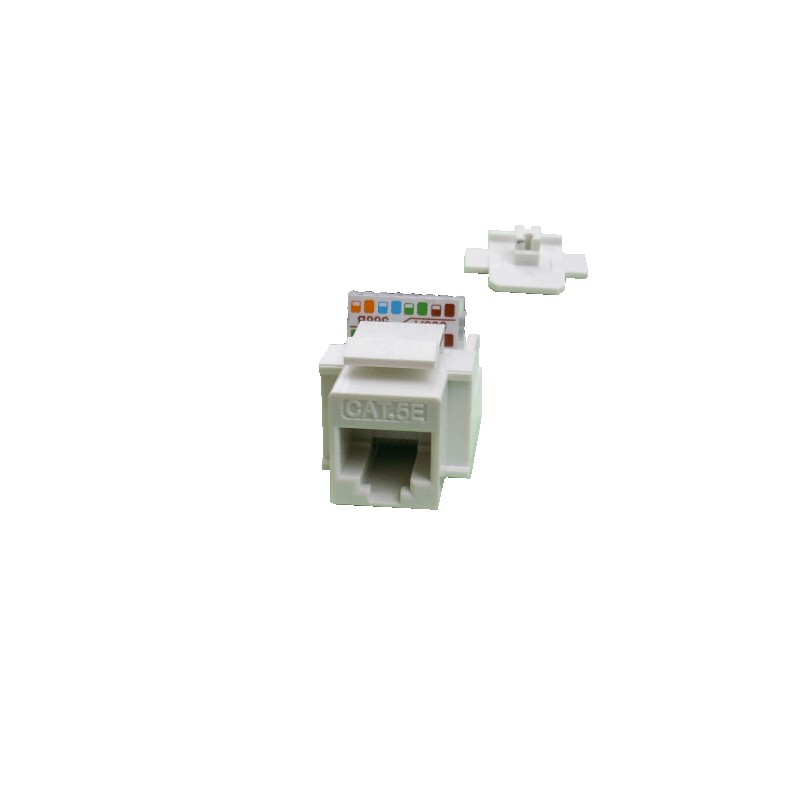 DATACOM Keystone UTP Cat5e samozářezový bílý