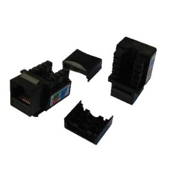 DATACOM Keystone UTP Cat5e samozářezový MINI černý
