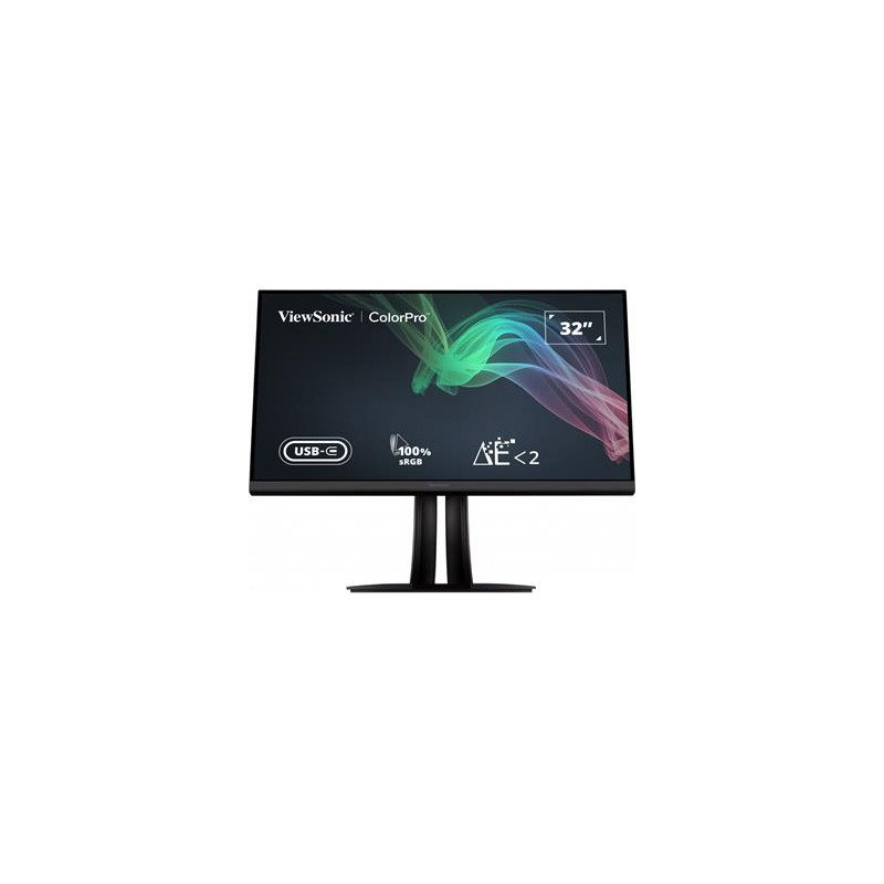 Viewsonic VP3256-4K 32"W IPS/3840x2160/20M:1/5ms/350 cd/2xHDMI/DP/USB-C/3xUSB/VESA/Repro/Pivot/Nastavitelný
