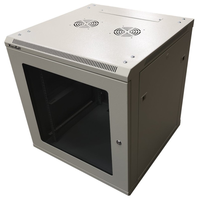 XtendLan 19" nástěnný rozvaděč 15U 600x600 - rozložený