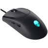 Dell Alienware AW320M/Herní/Optická/Pro praváky/19 000 DPI/Drátová USB/Černá
