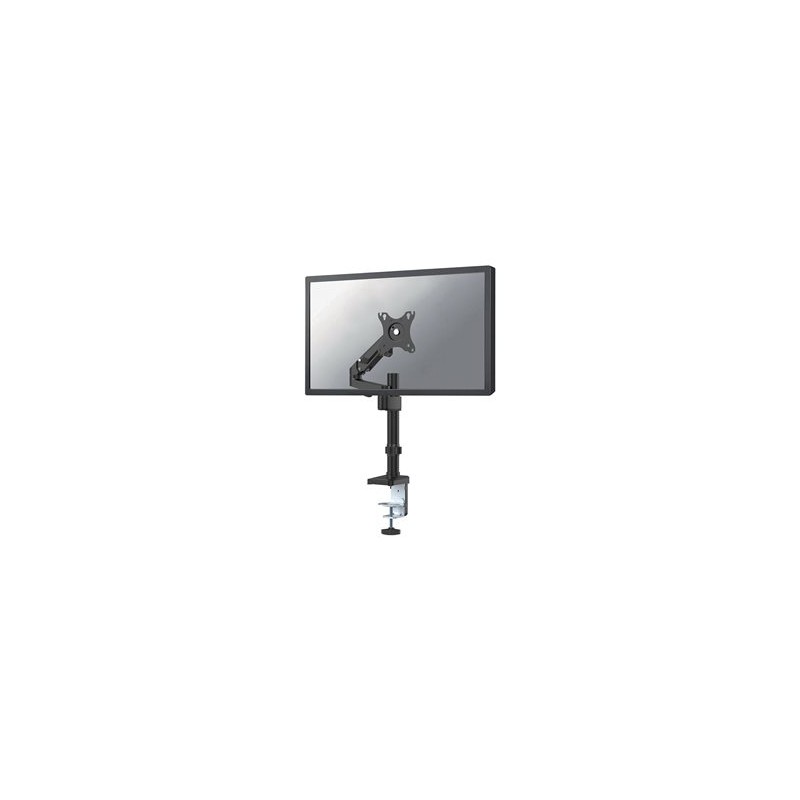 Neomounts DS70-750BL1/Držák displeje/tyč na stůl/17-27"/svorka/VESA 100X100/nosn. 7kg/plynový píst/1 displej/černý