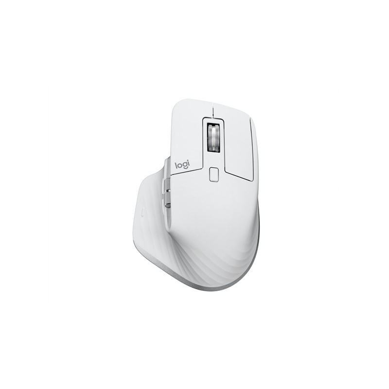 Logitech MX Master 3S/Kancelářská/Laserová/Pro praváky/8 000 DPI/USB+BT/Světle šedá