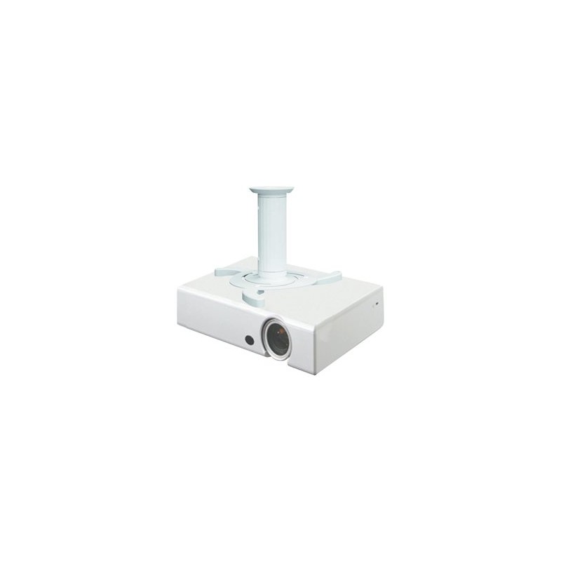 Neomounts BEAMER-C80WHITE/Držák projektoru/na strop/nosn. 15kg/výška 13/20 cm/bílý