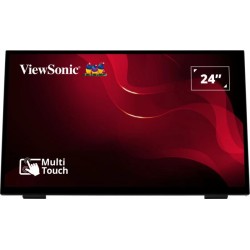 ViewSonic TD2465 / 24"/ Touch/ VA / 16:9/ 1920x1080/ 7ms/ 250cd/m2/ DP/ HDMI/ VGA/ USB/ Repro