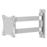 Neomounts FPMA-W820/Držák displeje/na stěnu/10-27"/sklopný/2 čepy/VESA 100X100/nosn. 15kg/stříbrný