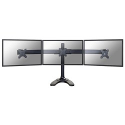 Neomounts FPMA-D700DD3/Držák displeje/na stůl/10-27"/stojan+průchodka/VESA 100X100/nosn. 3x8kg/3 displeje/černý