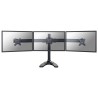 Neomounts FPMA-D700DD3/Držák displeje/na stůl/10-27"/stojan+průchodka/VESA 100X100/nosn. 3x8kg/3 displeje/černý