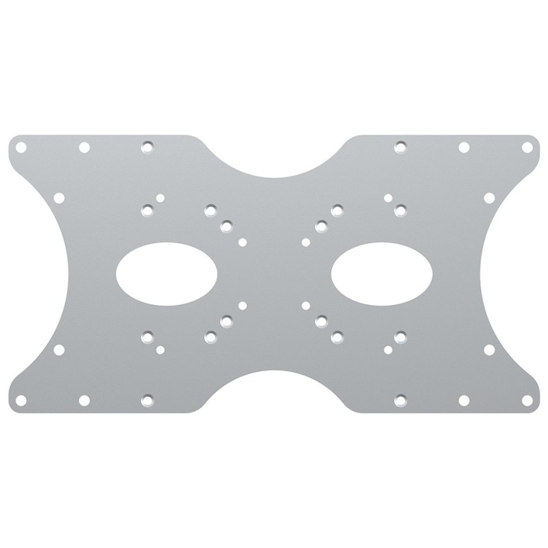 Neomounts FPMA-VESA400 / VESA Adaptér / VESA (50,75,100, 200x100) mm na (200, 120x180, 400x200) mm / Stříbrný
