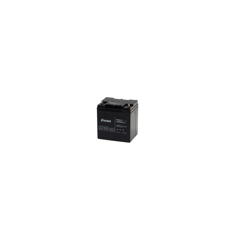 akumulátor FUKAWA FWL 28-12 (12V 28Ah závit M5 životnost 10let)