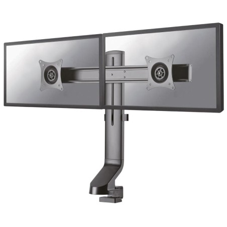 Neomounts FPMA-D860DBLACK /Držák displeje/na stůl/10-27"/svorka+průchodka/VESA 100X100/nosn.2x7kg/2 displeje/černý