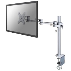 Neomounts FPMA-D935 /Držák displeje/na stůl/10-30"/svorka/3čepy/VESA 100X100/nosn.10kg/1 displej/stříbrný