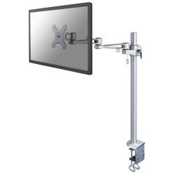 Neomounts FPMA-D935POLE70 /Držák displeje/na stůl/10-30"/svorka/3čepy/VESA 100X100/nosn.10kg/1 displej/stříbrný