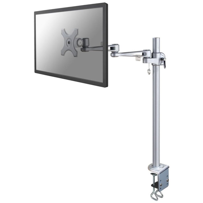 Neomounts FPMA-D935POLE70 /Držák displeje/na stůl/10-30"/svorka/3čepy/VESA 100X100/nosn.10kg/1 displej/stříbrný