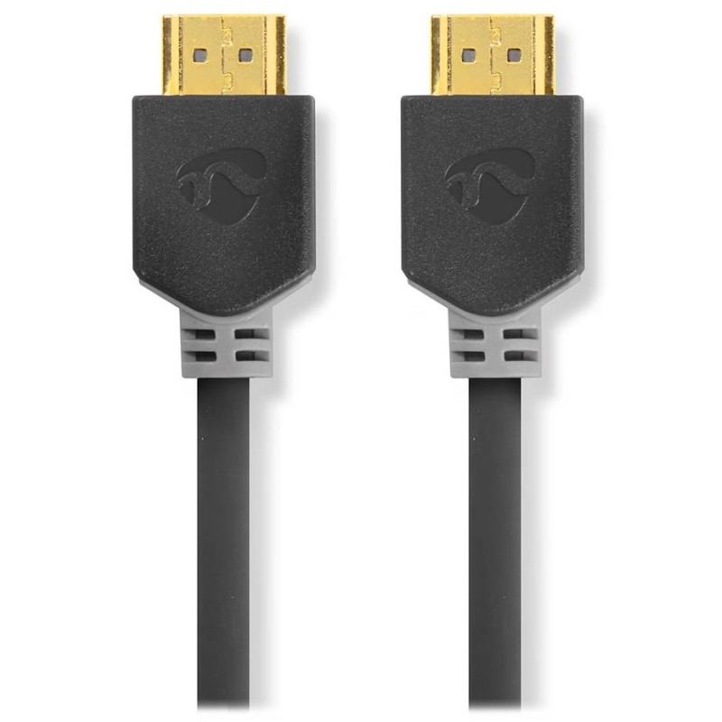 Nedis CVBW34000AT100 - Kabel High Speed HDMI™ s Ethernetem | Konektor HDMI™ - Konektor HDMI™ | 10 m | Antracit