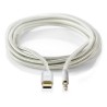 Nedis CCTB65940AL10 - USB-C Sluchátkový Kabel s Adaptérem | USB-C Zástrčka – 3,5 mm Zástrčka | 1 m | Hliníkový