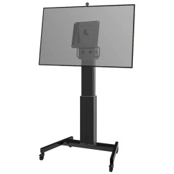 Neomounts Select NM-HUB2LIFTBLACK/Držák displeje/vozík/max 50"/VESA 350x350/nosn. 150kg/mot. nast.výšky/náklon/rotace/č