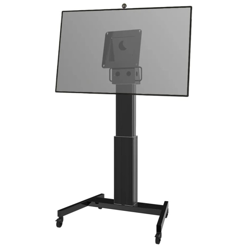Neomounts Select NM-HUB2LIFTBLACK/Držák displeje/vozík/max 50"/VESA 350x350/nosn. 150kg/mot. nast.výšky/náklon/rotace/č