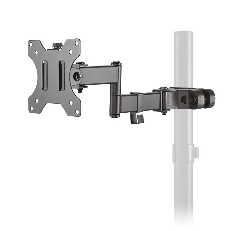 Neomounts FL40-450BL11/Držák displeje/na sloup,tyč 28-60 mm/17-32"/sklopný/3 čepy/VESA 100X100/nosn. 8kg/černý