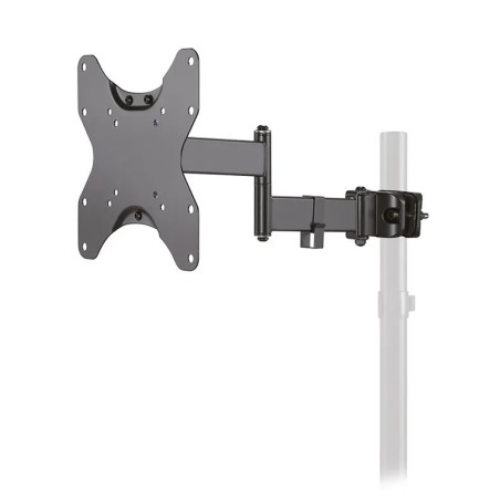 Neomounts FL40-450BL12/Držák displeje/na sloup,tyč 28-50 mm/23-42"/sklopný/3 čepy/VESA 200X200/nosn. 25kg/černý