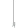 Neomounts FPMA-D935POLE / Clamp and pole (70 cm) FPMA-D935 & FPMA-D935D / Silver