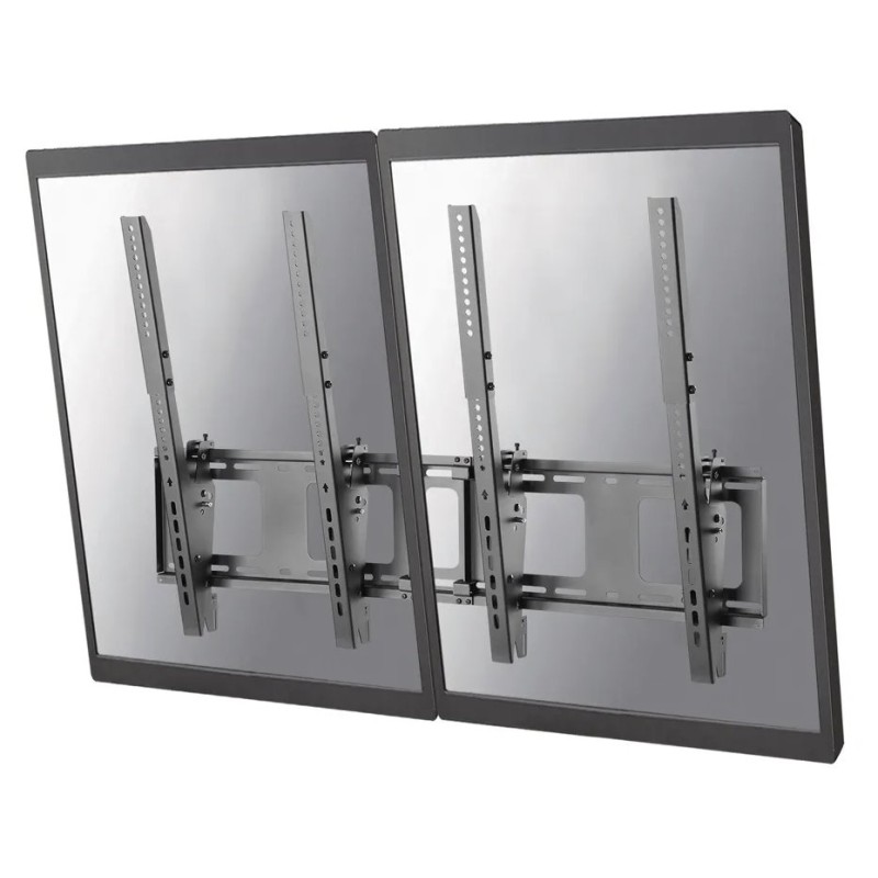 Neomounts NS-WMB200PBLACK/Držák displeje/na stěnu/40-52"/menu board vertikální sklopný/VESA 400X600/nosn. 2x50kg/2 disp