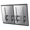 Neomounts NS-WMB200PBLACK/Držák displeje/na stěnu/40-52"/menu board vertikální sklopný/VESA 400X600/nosn. 2x50kg/2 disp