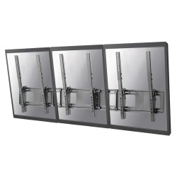 Neomounts NS-WMB300PBLACK/Držák displeje/na stěnu/40-52"/menu board vertikální sklopný/VESA 400X600/nosn. 3x50kg/3 disp