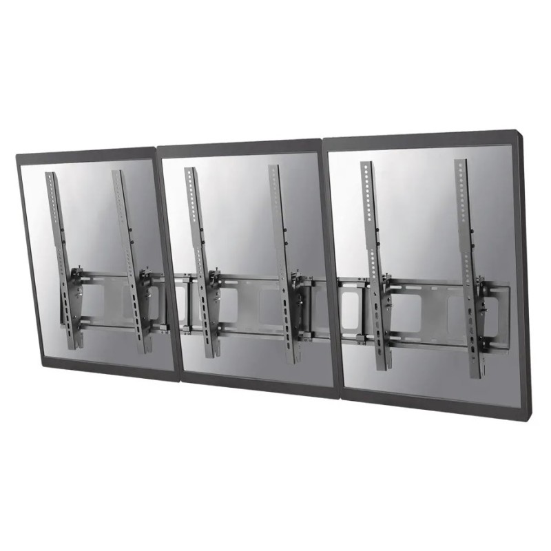 Neomounts NS-WMB300PBLACK/Držák displeje/na stěnu/40-52"/menu board vertikální sklopný/VESA 400X600/nosn. 3x50kg/3 disp