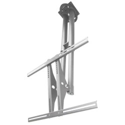 Neomounts PLASMA-C100 / Flat Screen Ceiling Mount (Height: 67-107 cm) / Silver