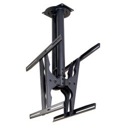Neomounts PLASMA-C100D / Flat Screen Ceiling Mount (Height: 67-107 cm) / Black