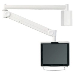 Neomounts FPMA-HAW100 / Medical Flat Screen Wall Mount (162 cm long/170 cm high) / White