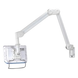 Neomounts FPMA-HAW200 / Medical Flat Screen Wall Mount (162 cm long/170 cm high) / White