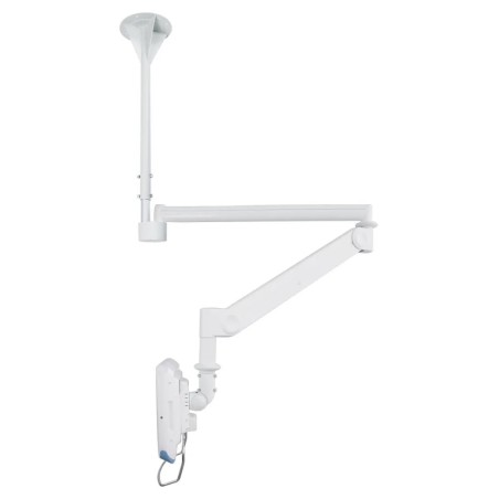 Neomounts FPMA-HAC100HC / Medical Flat Screen Ceiling Mount (162 cm long/170 cm high) box 1/2 / White