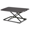 Neomounts NS-WS050BLACK / Workstation - sit-stand workplace (height adjustment: 4-40 cm) / Black