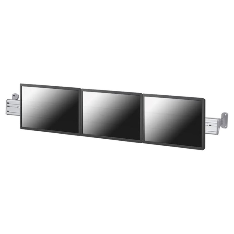 Neomounts FPMA-WTB100 / Flat Screen Wall Toolbar for 3 screens (130 cm wide) / Silver