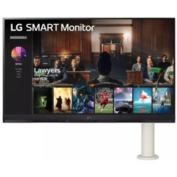LG monitor 32SQ780S-W / VA / 31,5" / 4K 3840x2160 / 16:9 / 250cdm / 5ms / HDMI / USB-C//repro 5Wx2 /pivot/ výškově… 32SQ780SWAEU