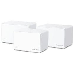 WiFi router TP-Link Mercusys Halo H90X(3-pack) WiFi 6, AX6000, 1x 2,5GLAN, 2x GLAN
