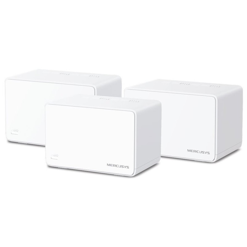 WiFi router TP-Link Mercusys Halo H90X(3-pack) WiFi 6, AX6000, 1x 2,5GLAN, 2x GLAN