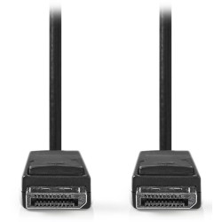 Nedis CCGL37010BK30 - DisplayPort 1.2 kabel | DisplayPort Zástrčka - DisplayPort Zástrčka | 3 m | Černá